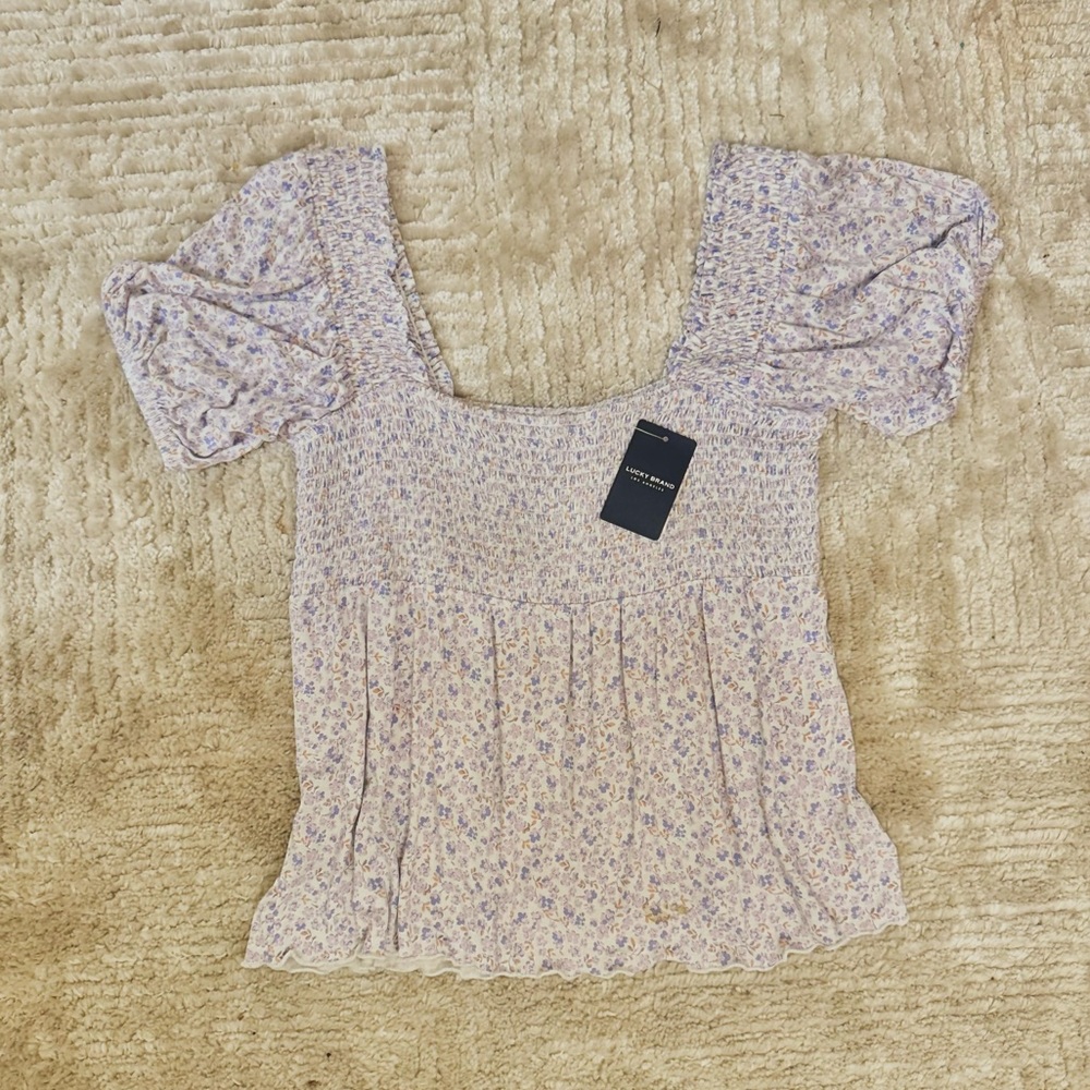 Floral Baby Doll Top